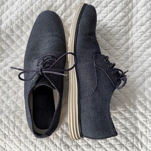 Cole Haan Blue Woven Oxford - Men's 12